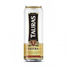 TAURAS beer ekstra 5.2% can 0.568L