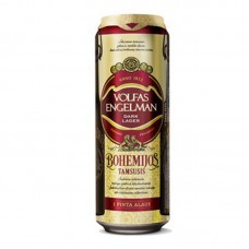 VOLFAS ENGELMAN beer bohemijos 4.2% can 0.568L