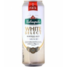 KALNAPILIS beer white select 5% can 0.568L
