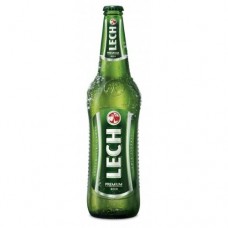 Polish beer LECH 5% bottle 0.5L