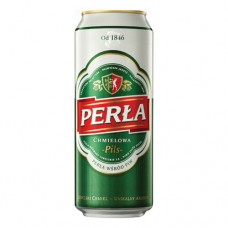 Polish beer PERLA GREEN 6% can 0.5L