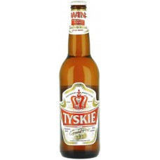 Polish beer TYSKIE 5.2% bottle 0.5L