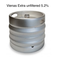 VIENAS beer extra unfiltered 5.2% keg 30L