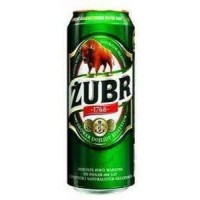 Polish beer ZUBR 6% can 0.5L