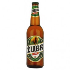 Polish beer ZUBR 6% bottle 0.5L