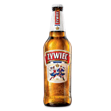 Polish beer ZYWIEC 5.5% bottle 0.5L