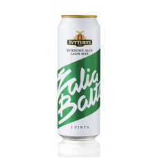 SVYTURYS beer green and white 5% can 0.568L