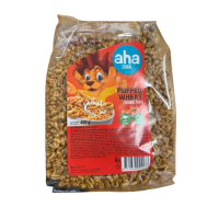 AHA cereal puffed wheat caramel taste 400g