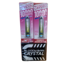 BLOODY BAR Crystal strawberry watermelon bgum 10k puffs