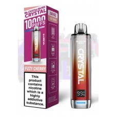 BLOODY BAR Crystal fizzy cherry 10k puffs
