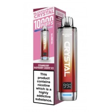 BLOODY BAR Crystal strawberry raspberry cherry ice 10k puffs