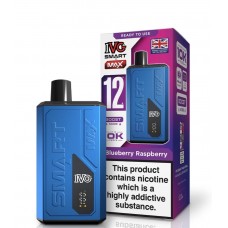 IVG smart max blueberry raspberry 10k puffs