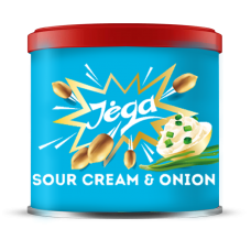 JEGA canned peanuts sour cream and onion 140g