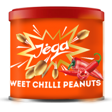 JEGA canned peanuts sweet chilli 140g