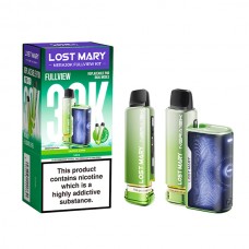 LOST MARY Nera30k green edition: lemon lime, mint 30k puffs