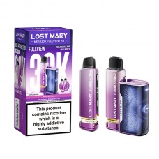 LOST MARY Nera30k purple edition: summer grape, strawberry raspberry ice 30k puffs