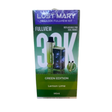 LOST MARY Nera30k green edition: lemon lime, mint 30k puffs