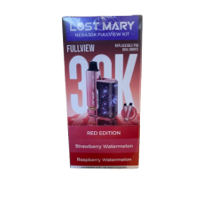 LOST MARY Nera30k red edition: strawberry watermelon, raspberry watermelon 30k puffs