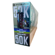 PYNE POD vapes classic edition: Mr blue, blueberry raspberry, lemon lime 50k puffs