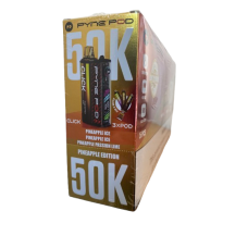 PYNE POD vapes pineapple edition: pineapple ice x 2, pineapple passion lime 50k puffs