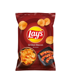 LAYS crisps grilled bacon flavour 130g