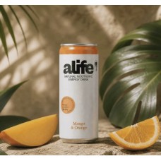 ALIFE natural energy drink mango and orange 0.33L