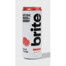 BRITE natural energy drink blood orange 0.33L