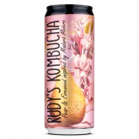 RUDY'S Kombucha tea drink pear and fireweed 0.33L