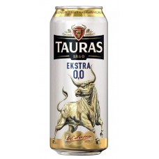 TAURAS non alcohol beer 0% can 0.5L