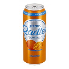 UTENOS radler 0% mango 500ml