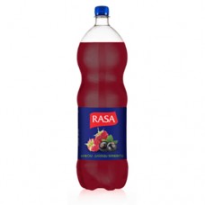 RASA sparkling raspberry and blackcurrant flavor 2L