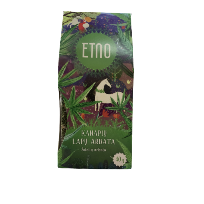 ETNO tea hemp leaves 40g