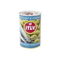 ITLV green olives with anchovy 314ml