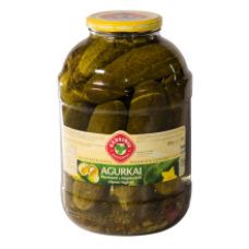 KKF pickled cucumbers 3L