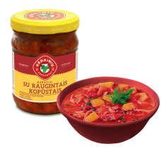 KKF soup borsch with sour cabbages 480g