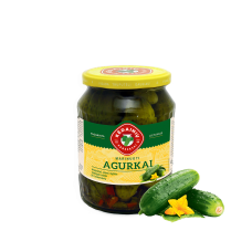 KKF pickled cucumbers 660g