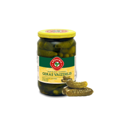 KKF pickled cucumbers geras vaizdelis 880g