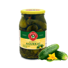 KKF pickled cucumbers 880g